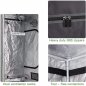 Grow tent kit for indoor plants - 60x60x120 cm