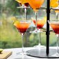 Albero portabicchieri - elegante supporto per bicchieri da vino/cocktail - 12 bicchieri