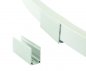 5 cm - Plastic mounting guide rail for LED light strips