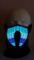 Ekvalizer LED masky na obličej - zvukově senzitivní