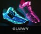 Meerkleurige sneakers met leds - GLUWY Star