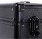 Makeup case (travel bag) for cosmetics - Luxury BLACK Aluminum