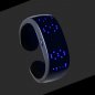 Pulsera luminosa LED multicolor - 9 modos a elegir