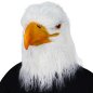 Máscara de águila americana - máscara blanca para la cara (cabeza) para niños y adultos