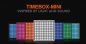 TimeBox - MINI Divoom - Tragbarer Lautsprecher mit 121 programmierbaren RGB-LEDs