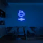 LED lysskilt på veggen KAFFE - neon logo 75 cm