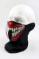 LED karnevalska maska zvočno občutljiva - klovn