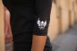 GDR dámske tričko s dlhým rukávom - čierne