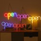OPEN nápis - reklamná tabula LED neon svietiaca reklama