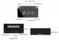 FULL HD WiFi P2P camera in digital clock with 10 IR LEDs + bluetooth speaker + motion detection