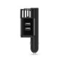 Čistič vzduchu + ionizátor + 24W nabíječka 2x USB 3v1 - do auta