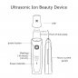 Ultrasonic Skin Cleaner - deep cleansing spatula on the face