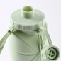 Sammenleggbar vannflaske for camping (sunn flaske i silikon til drikke) 600ml