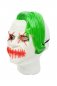 Joker-maske - LED-blinkende maske i ansigtet
