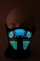 LED mask Equalizer sound sensitive - DJ Style