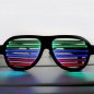 LED светлинни очила - мигащи според музиката