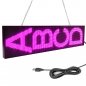 Reklamný farebný RGB LED panel s WiFi - tabuľa 52 cm x 12,8 cm