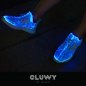 Svietiace tenisky LED multifarebné -  GLUWY Star