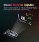 Holografický head up displej do auta 5,5" - HUD palubní počítač do auta (display)