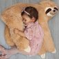 Sloth pillow pet - body plush cushion extra large XXL 90cm