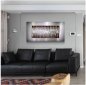 Living room wall paintings - Metal (aluminum) - LED backlit RGB 20 colors - VISION 50x100cm