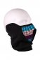 Ekvalizer LED masky na obličej - zvukově senzitivní