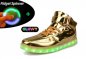 LED-sneakers lysande - Guld