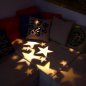 Outdoor christmas projector - LED lights Stars projection - Warm white star light 12W (IP65)