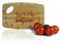 Planche à découper en bois de cuisine GRILLFATHER 37x25cm - 100% bambou