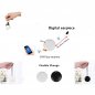 Auricular espía: mini auriculares inalámbricos para una tarjeta SIM con transmisión de hasta 10 m (mini llavero)