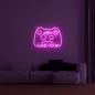 Светящийся логотип NEON LED вывеска - мотив GAMER 75 см