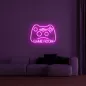 Logo ng ilaw NEON LED sign - motif GAMER 75 cm