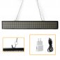 LED displej s bežiacim textom wifi - 66 cm x 9,6 cm - modrý