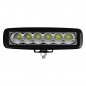 LED pracovné svetlá  - rampa 6 x 2W (12W)