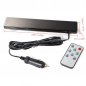 Pannello auto LED a LED con telecomando 23 x 5 x 1 cm, 12V