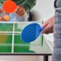 Papan meja ping pong mini - set tenis meja + 2x raket + 4x bola