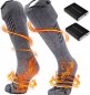 Електричні шкарпетки з підігрівом - зігріваючі шкарпетки з акумулятором - 4 рівня температури з акумулятором 2x5000 мАг