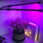 Lampe végétale LED 36W (4x9W) 4 têtes col de cygne + télécommande