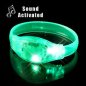 Pulsera intermitente de fiesta LED - verde