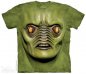 Camiseta da montanha - monstro verde