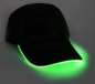 Blinkende Kappe - Grün