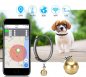 Guler GPS pentru câini în clopot - mini localizator GPS pentru câini / pisici / animale cu Wifi și urmărire LBS - IP67