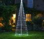 Arborele LED pentru aplicația de Crăciun controlat 2M - Twinkly Light Tree - 300 buc RGB + W + BT + Wi-Fi