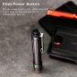 LED flashlight - torch light from aluminum with 120 lumens + adjustable focus