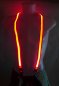 LED suspenders for men - red