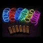 Party Neon Wire 2,3mm + El Inverter 2x 1,5V AA - 10x Pakke