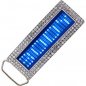 หัวเข็มขัด LED - เพชรสีน้ำเงิน