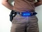 Belt dengan display - Blue metalic