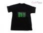 Led T-shirt - Højttaler grøn