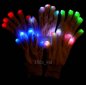 LED-Handschuhe - Weiß